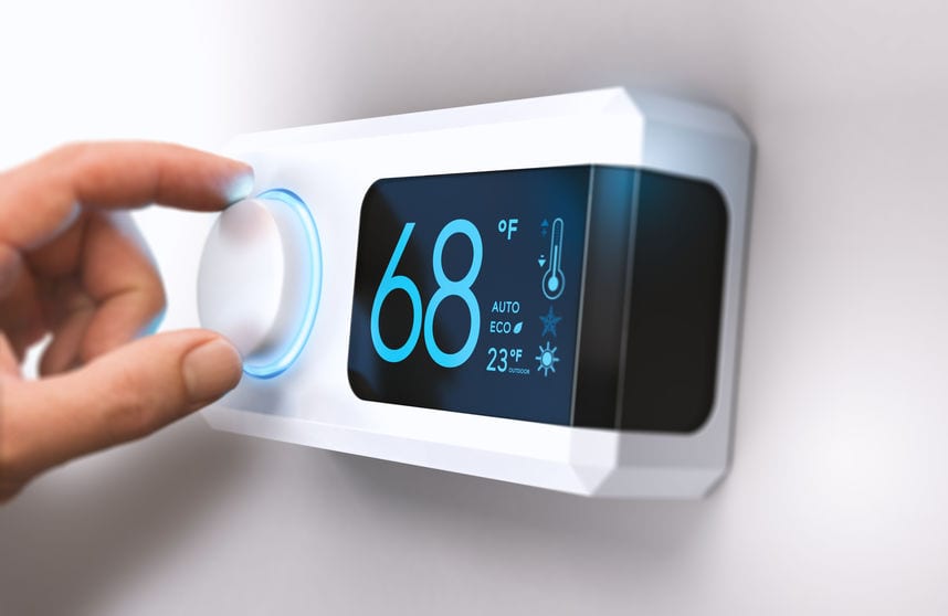 a smart thermostat in burlington nj