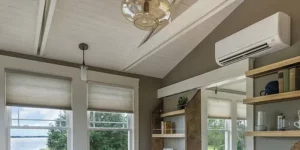 Wall mounted ductless